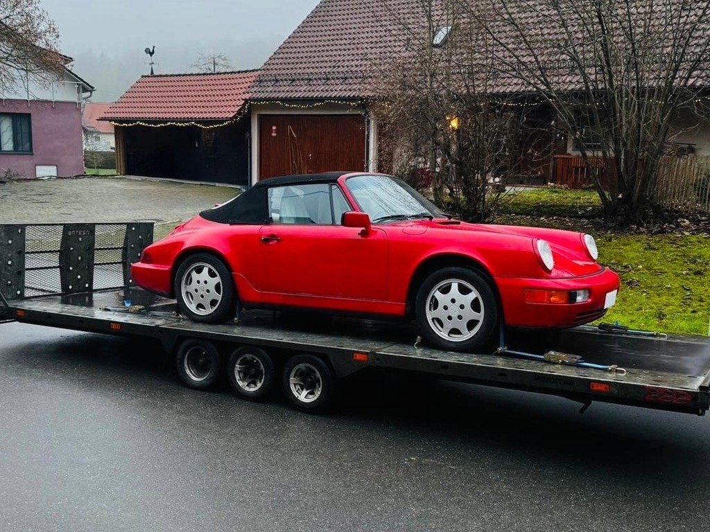 Transport von Oldtimern